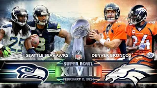 Superbowl XLVIII Game Highlight Commentary | Seahawks vs Broncos | Chiseled Adonis