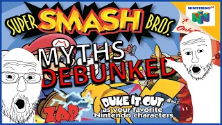 Common Smash 64 Myths DEBUNKED