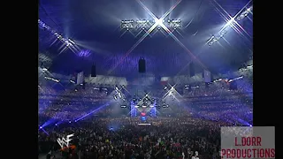 The Undertaker Entrance Wrestlemania X7 April 1st 2001