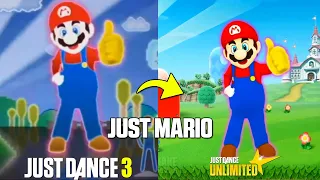 JUST DANCE COMPARISON - JUST MARIO | Ubisoft Meets Nintendo