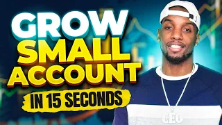 GROWING SMALL ACCOUNT WITH POCKET OPTION | JEREMY CASH | 15 SECOND STRATEGY