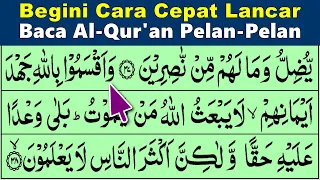 BELAJAR MENGAJI QURAN Cara Mudah Cepat Lancar Membaca Alquran Tartil Pelan-Pelan QS. AN NAHL 35-76