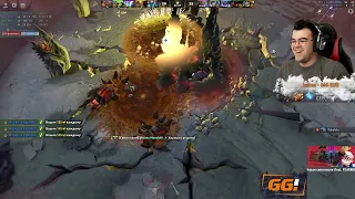 it takes only 5 seconds for techies to end 52 min game