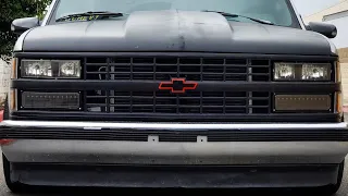 From Amazon new grill/headlight install..90 obs silverado