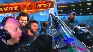 INSANE ZOMBIE ROYALE WARZONE GAME!! YOU WONT BELIEVE THIS ENDING!!  Ft. SypherPK & CouRageJD