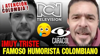 🔴 ULTIMA HORA ! HACE UNAS HORAS, HUMORISTA COLOMBIANO RCN  CARACOL Diego Camargo muy triste NOTICIA