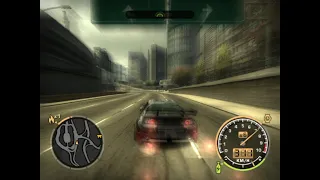 NFSMW MAZDA RX8 Trying to reach top end nd cops try pull me over hahaha