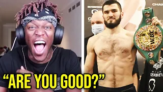 KSI Laughs At Fan Who Suggested He Fights Artur Beterbiev…