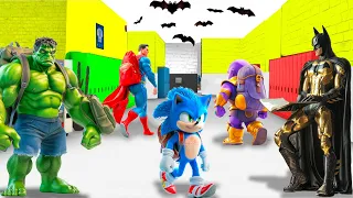 +5 FORMAS DE ENTRAR PARA AS SUPER ESCOLAS DO GTA 5!! (Batman, Sonic, Super-Homem...