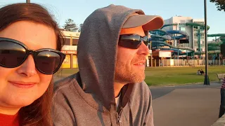 Sunset at Glenelg Beach and a little bit of life in Adelaide, South Australia