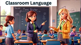 School conversation | Teacher Student | School Dialogue #classroomlanguage #kidslearning