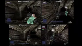 Syphon Filter - New Catacombs Phagan Route Comparisons against Top 3