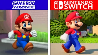 Mario vs. Donkey Kong | 2004 vs 2024 - GBA vs Switch | Graphics Comparison