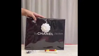 Recycling & Converting Luxury (Chanel) paper bags into repurposed totes and bags (double handle)!