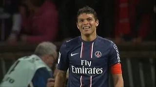 PSG captain Thiago Silva's incredible disallowed goal