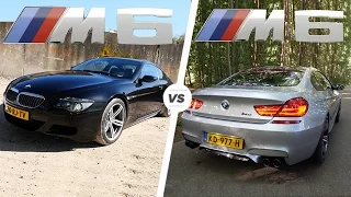 BMW M6 2017 V8 F12 vs BMW M6 2007 V10 E63 ACCELERATION TOP SPEED POV Drive & Exhaust SOUND