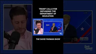 Trump Calls for Defunding the Department of Education #shorts