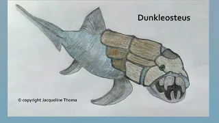 De Dunkleosteus een machtige prehistorische vis!