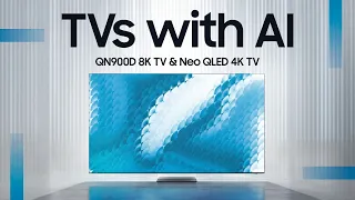 Samsung QN900D 8K & QN95D 4K QLED TVs 2024 - AI POWERED TVs?!