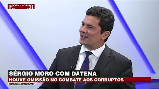 Datena entrevista Sergio Moro