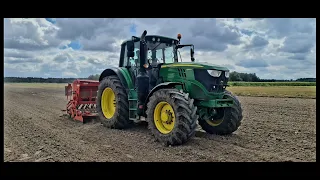 Nowy Nabytek w akcji! Siewy rzepaku 2022! John Deere 6155M & Kuhn Integra