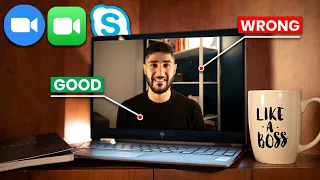 How to Look GOOD on VIDEO CALLS - Skype, Zoom, FaceTime | Video Interviews