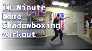 10 min FAT LOSS Shadowboxing Workout for Beginners at Home (Follow Along!) (2020)