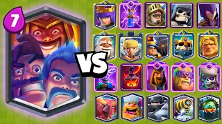 NEW WIZARD TRIO vs ALL CARDS | NEW CARD | Clash Royale