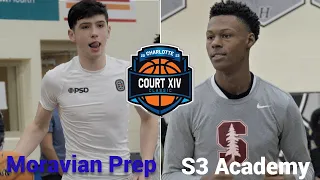 Isaac Ellis Battles With AJ Wills | Moravian Prep (NC) Vs S3 Academy (VA): Court XIV Classic