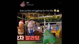 Tree Yunho struggles 🥲
