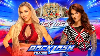 BACKLASH CHARLOTTE FLAIR VS LITA WOMENS CHAMPIONSHIP