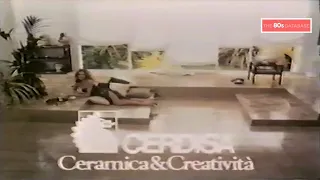 SPOT CERAMICHE CERDISA CON SYDNE ROME- 1982 - THE 80s DATABASE