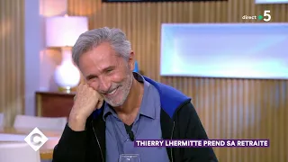 Thierry Lhermitte prend sa retraite - C à Vous - 13/11/2019
