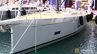 2022 Grand Soleil 48 Sail Yacht - Deck Walkaround Tour - 2021 Cannes Yachting Festival