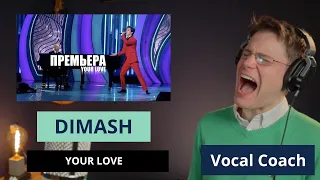 Vocal Coach Reacts to Dimash singing Your Love