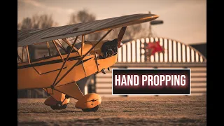 How To: Hand Propping an Airplane (1941 Piper J-3 Cub)