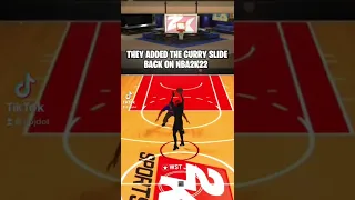 The Curry slide is back In NBA 2K22😳