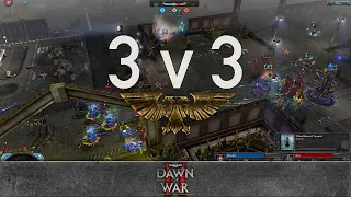 Dawn of War 2 - 3v3 | JekkuJere + Tsototar + HarshCart [vs] oLev + shreeH + yz