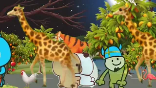 Green Screen Animal Stampede #greenscreen #animal #stampede #animation#@JPCartoon514