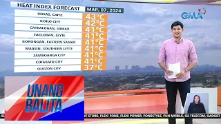 Mainit at maalinsangang panahon, paghandaan ngayong Huwebes - Weather update today as of... | UB