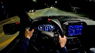 2021 Ford Raptor 37 - POV Night Drive (Binaural Audio)