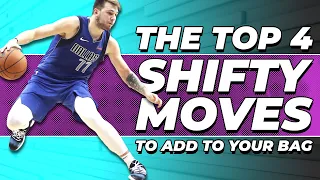 4 Dribble Moves To Shift & Drop Your Defender 😈  [Guard Dribble Moves]