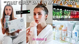 "THAT GIRL" DAY IN MY LIFE IN DUBAI 2023 *productive vlog*