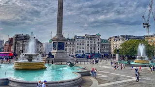 Ultimate London Tourist Walk | Trafalgar Square To Oxford Circus Via Piccadilly & Carnaby | 4K