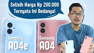 Hands-on Galaxy A04e dan A04, Duo HP Samsung Harga Sejutaan