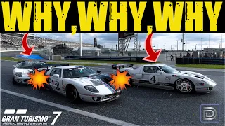 Gran Turismo 7 - These Stupid Drivers Made Racing EERIEISSSS and Wombleleader Impossible!