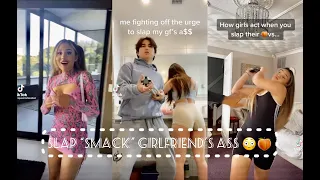 Slap “Smack” Girlfriend’s Ass🍑🍑🍑 So Funny And Her Reaction Tiktok Compilation (part 2)
