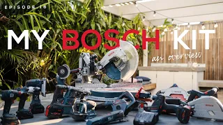 My BOSCH kit | An overview of my BOSCH power tools