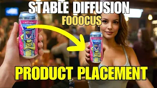 Stable Diffusion - Real Product Placement into AI - Fooocus