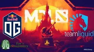 OG vs Liquid - Game 2 - MDL Disneyland Paris Major - Europe Closed Qualifier.